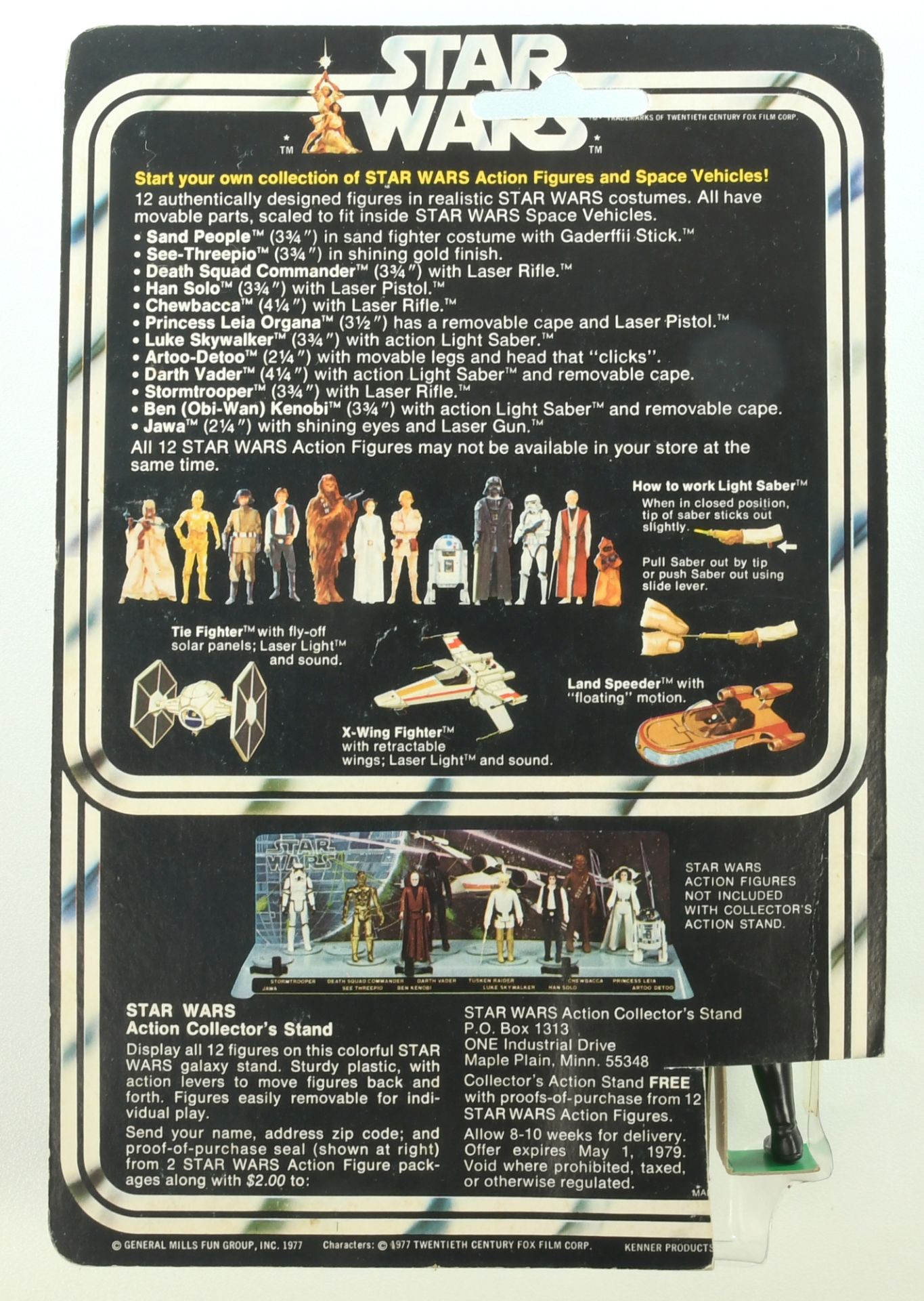 Kenner Star Wars vintage Han Solo 3 3/4" figure - Image 2 of 4