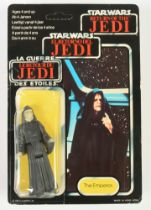 Palitoy Star Wars vintage Tri-Logo Emperor 3 3/4" figure MOC