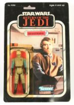 Kenner Star Wars vintage Return of the Jedi General madine 3 3/4" figure MOC