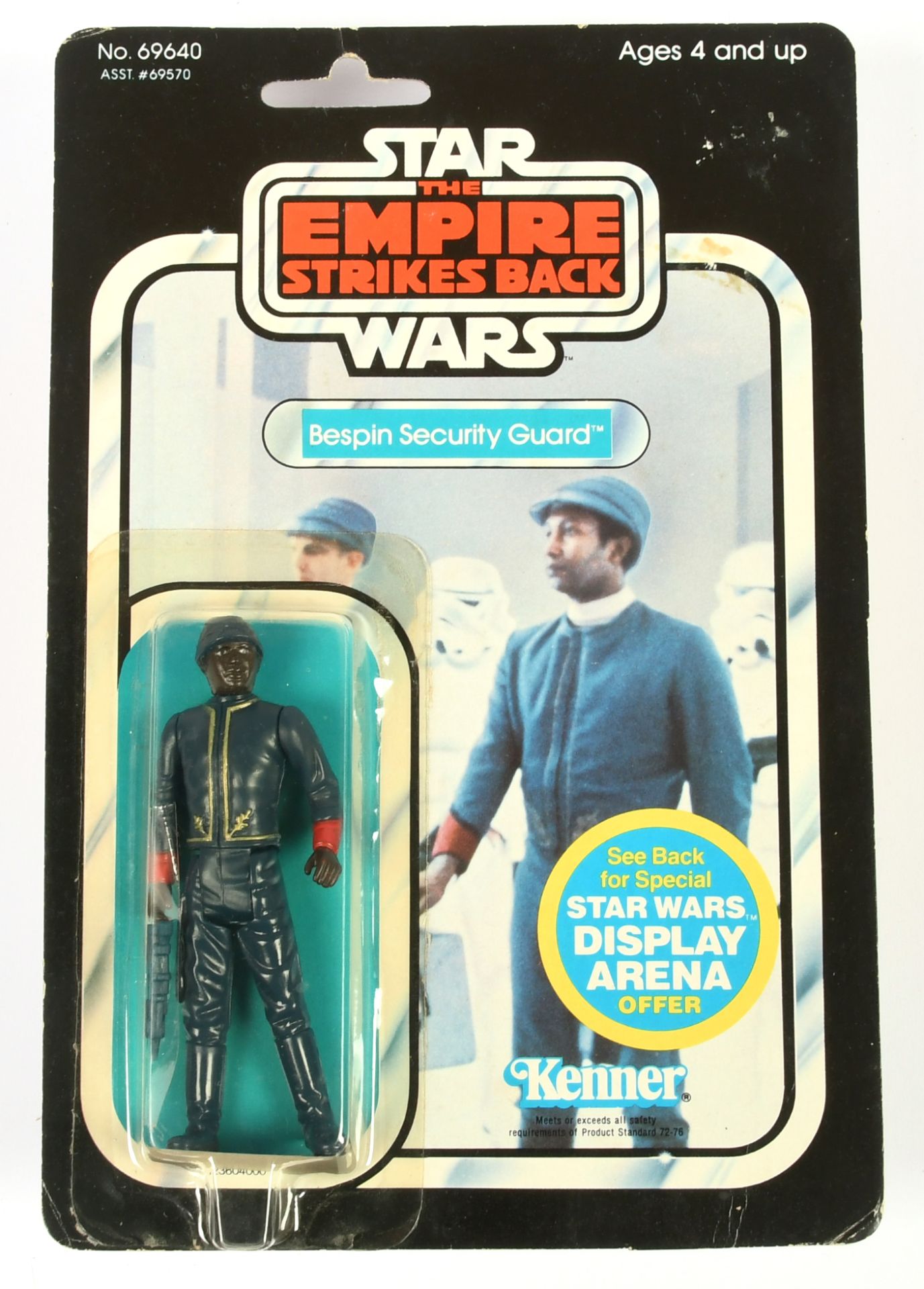 Kenner Star Wars vintage The Empire Strikes Back Bespin Guard 3 3/4" figure MOC