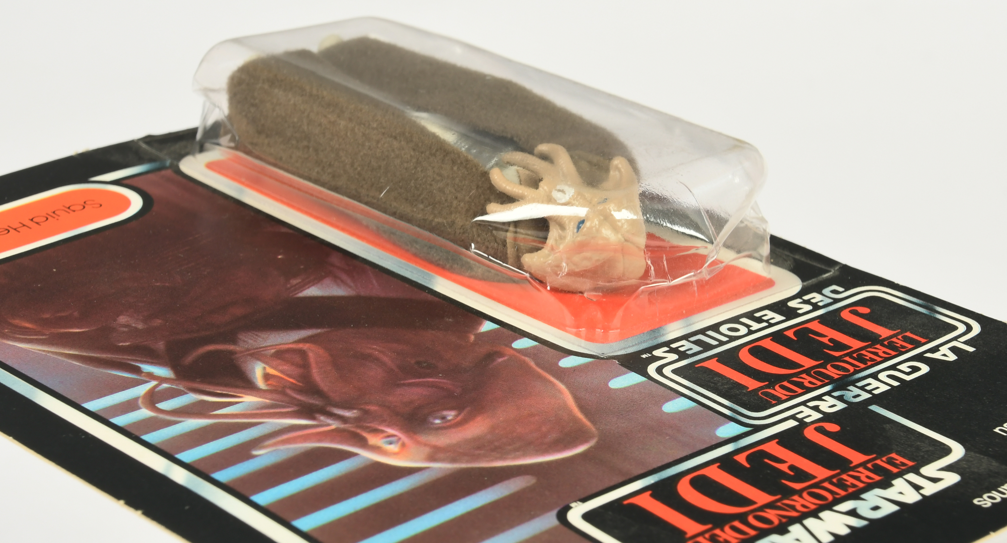 Palitoy Star Wars vintage Tri-Logo Squid Head 3 3/4" figure MOC - Image 4 of 4