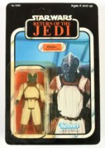 Kenner Star Wars vintage Return of the Jedi Klaatu Skiff guard 3 3/4" figure MOC