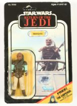 Kenner Star Wars vintage Return of the Jedi Weequay  3/4" figure MOC