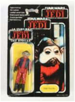 Palitoy Star Wars vintage Tri-Logo Nien Nunb 3 3/4" figure MOC