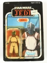 Kenner Star Wars vintage Return of the jedi Klaatu Skiff guard 3 3/4" figure MOC