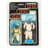 Palitoy Star Wars vintage Tri-Logo Klaatu Skiff Guard 3 3/4" figure MOC