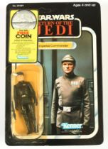 Kenner Star Wars vintage Returnof the Jedi Imperial Commander 3 3/4" figure MOC