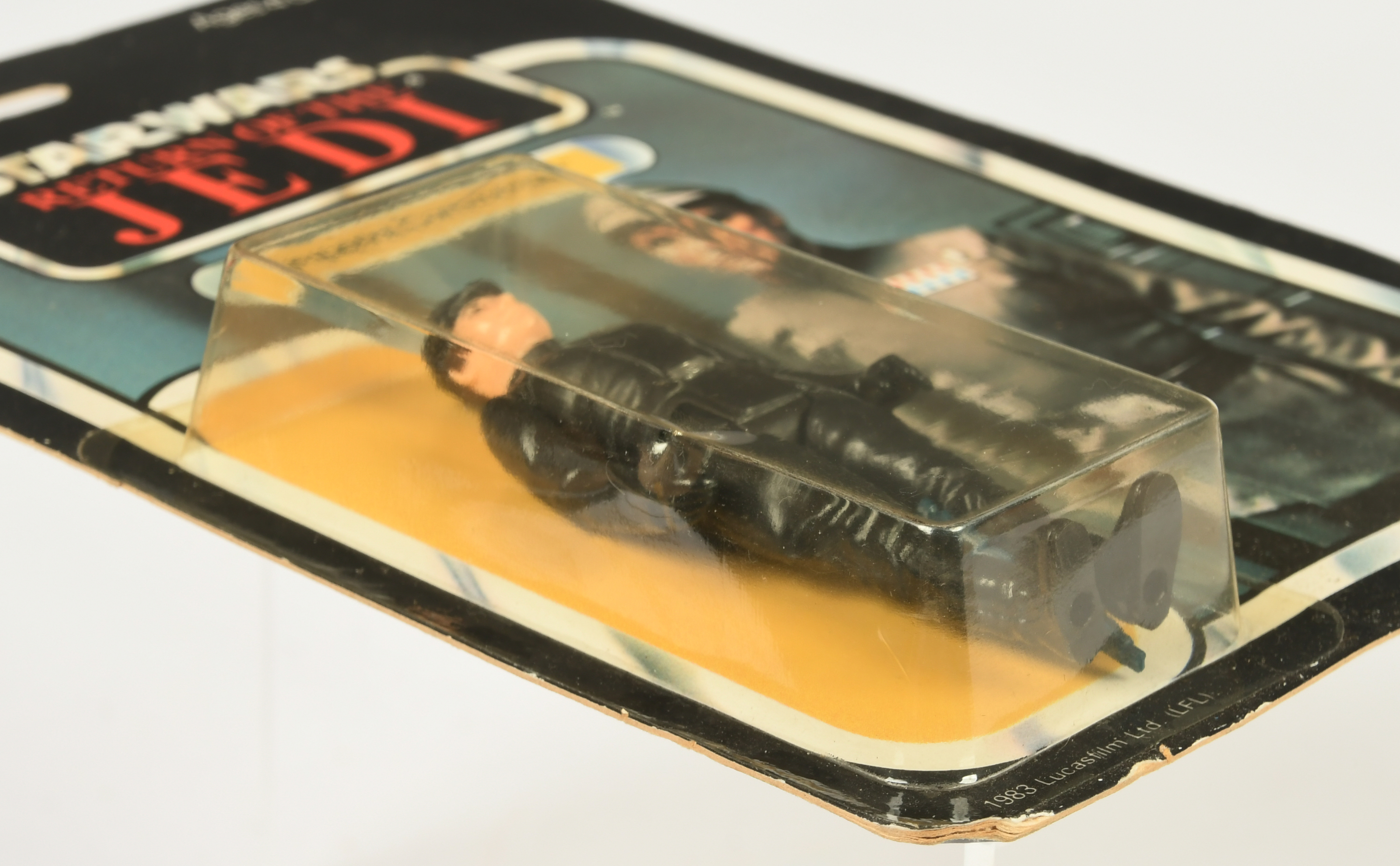 Palitoy Star Wars vintage Return of the Jedi Imperial Commander 3 3/4" figure MOC - Image 3 of 4