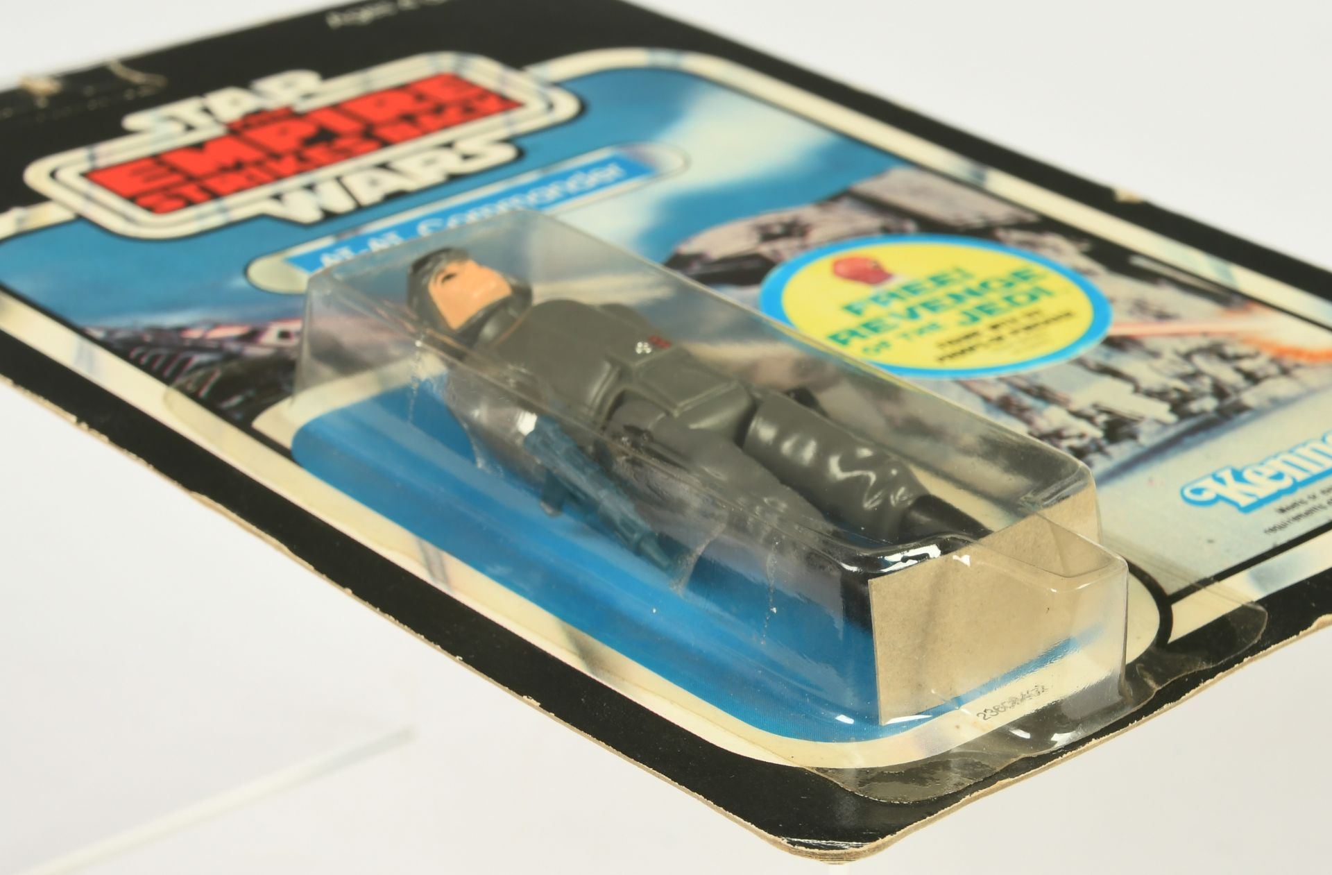 Kenner Star Wars vintage The Empire Strikes Back AT-At Commander 3 3/4" figure MOC - Image 3 of 4