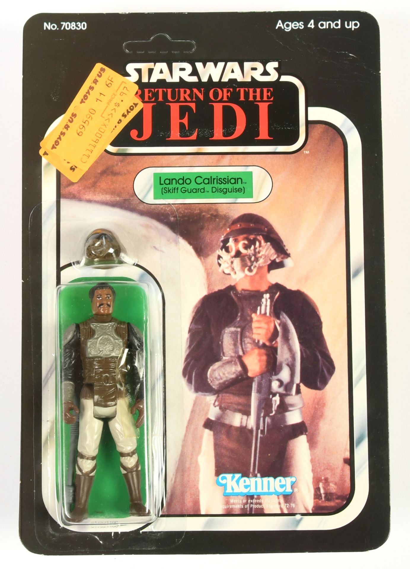 Kenner Star Wars vintage Return of the Jedi Lando Skiff Guard 3 3/4" figure MOC