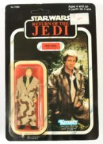 Kenner Star Wars vintage Return of the Jedi Han Solo Trench Coat 3 3/4" figure MOC