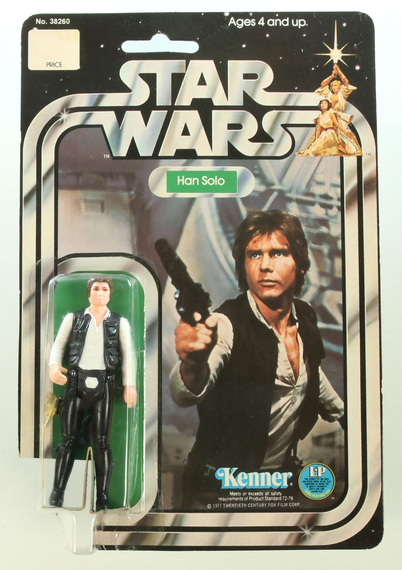 Kenner Star Wars vintage Han Solo 3 3/4" figure