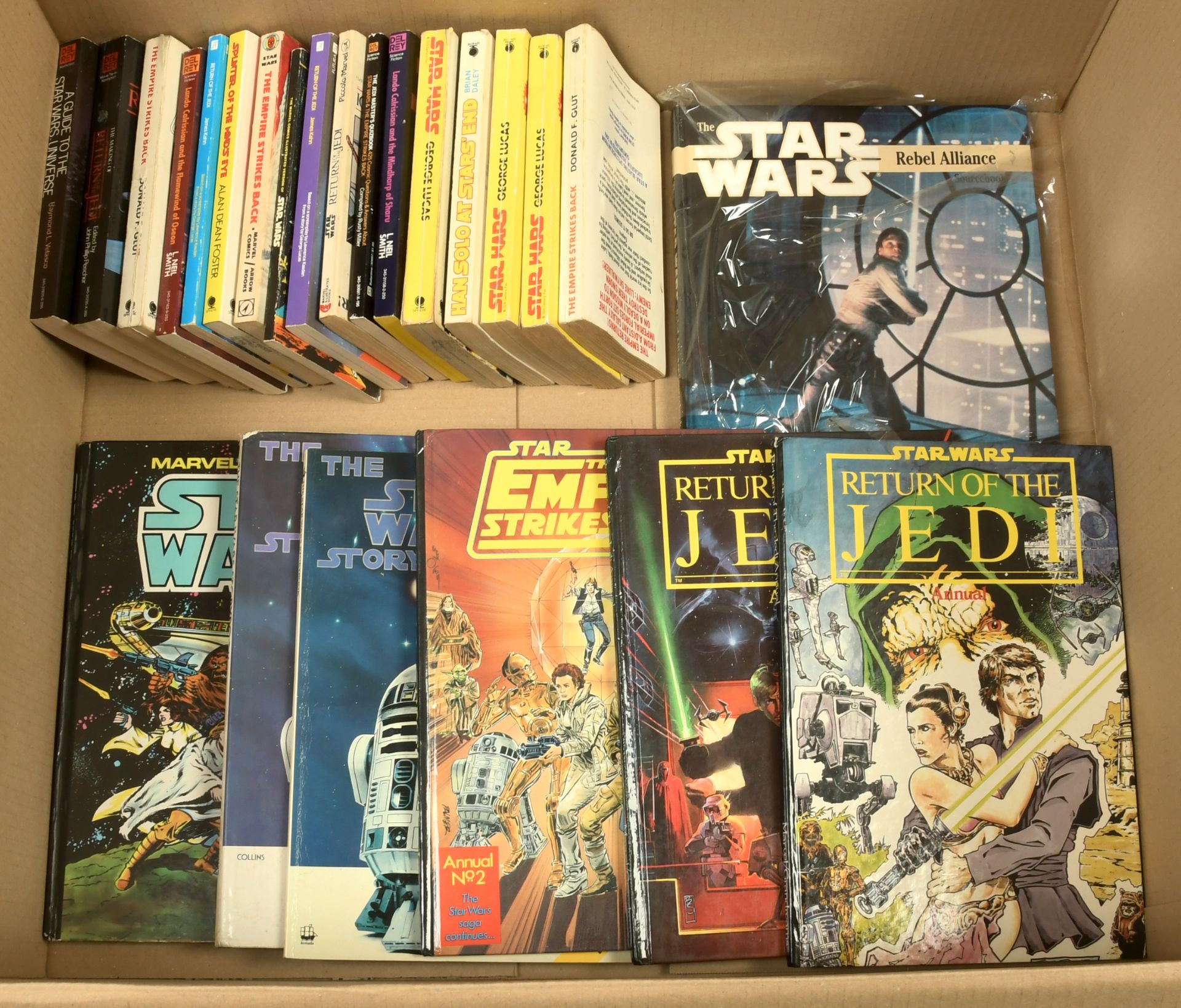 Star Wars related books x 29