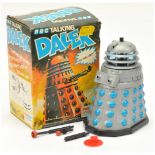Palitoy Bradgate vintage Doctor Who Dalek figure (silver/blue)