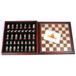 Danbury Mint Doctor Who Pewter Chess Set