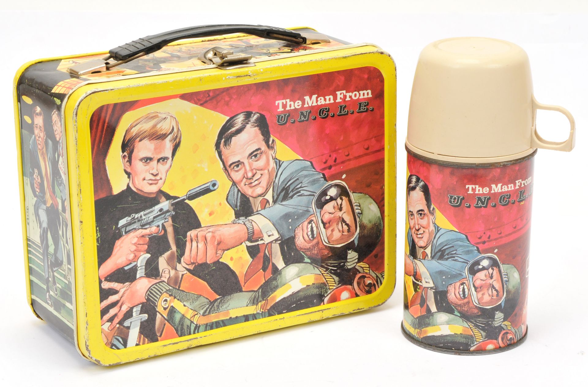 Thermos vintage The Man from U.N.CL.E metal lunchbox