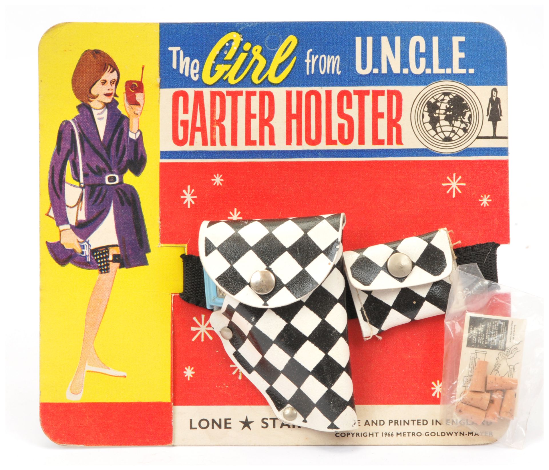 Lone Star vintage The Girl from UN.C.L.E. Garter Holster