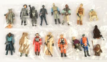 Kenner Star Wars vintage 3 3/4" figures x 17