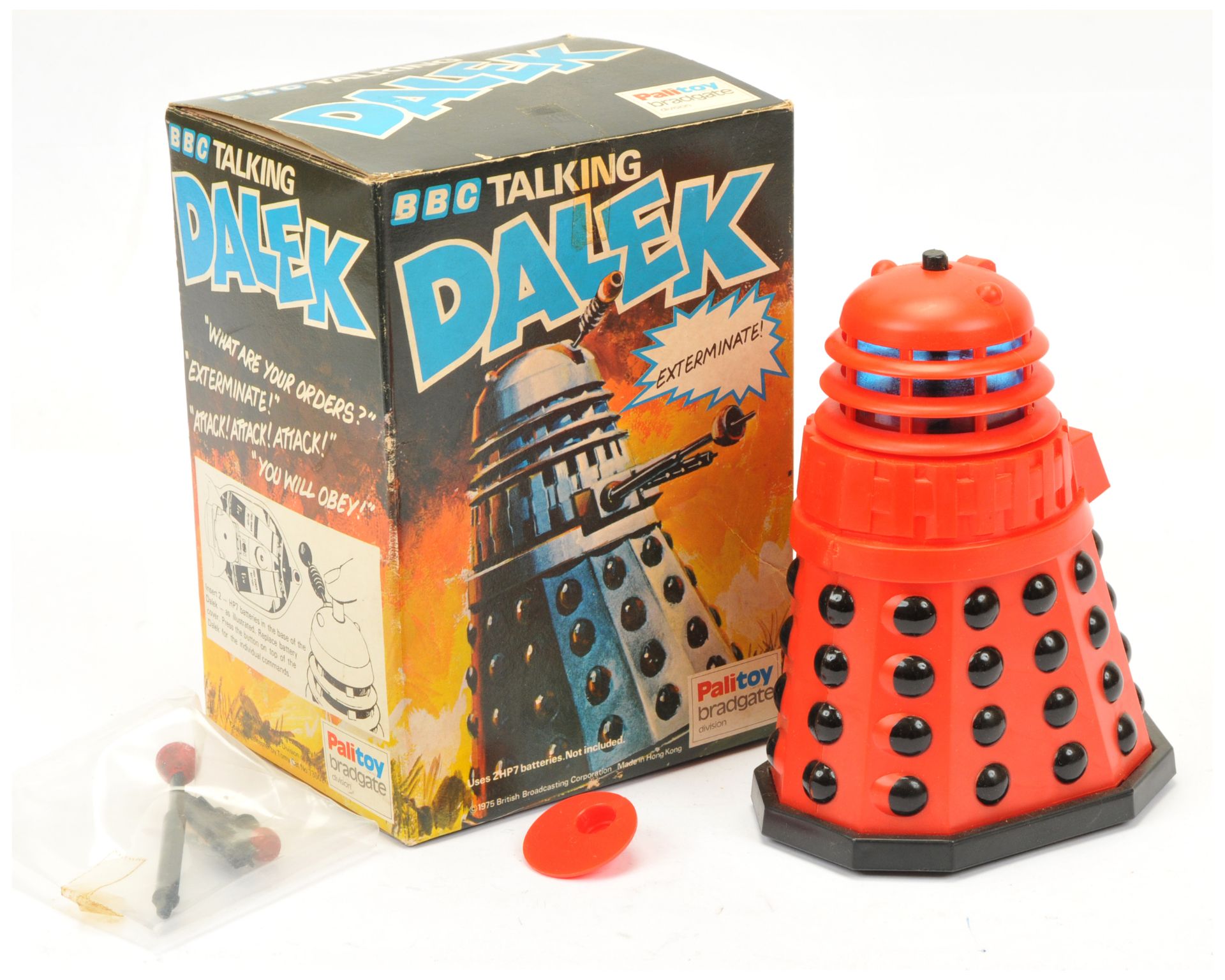 Palitoy Bradgate vintage Doctor Who Dalek figure (red/black) - Bild 2 aus 2