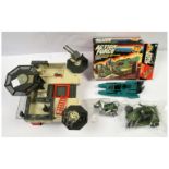 Hasbro Action Force Head Quarters playset and vehicles
