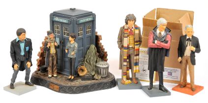 Classic Sheercast Doctor Who Figurines x five