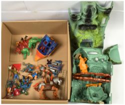 Mattel Masters of the Universe Figures 6" and playset