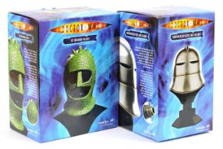 Weta Doctor Who Helmets x two