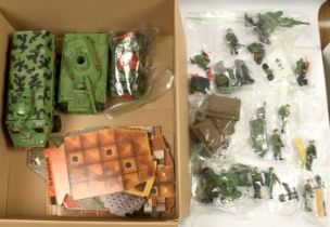 Large quantity of Palitoy Action Force vintage Z Force 3 3/4" figures, vehicles and Playsets