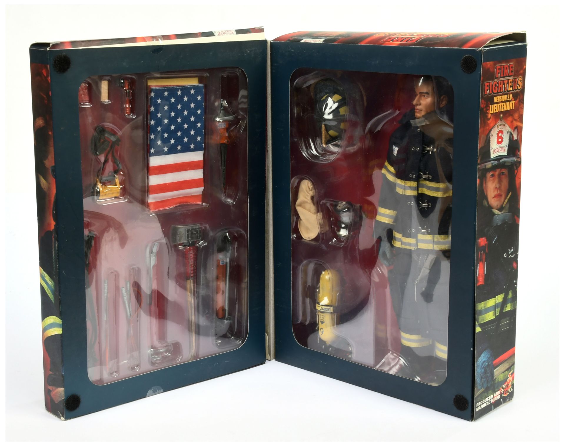 Hot Toys Fire Fighters Lieutenant Version 2 Collectable Figure - Bild 2 aus 2