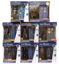 Character Toys Doctor Who Tardis Collector Figures x eight