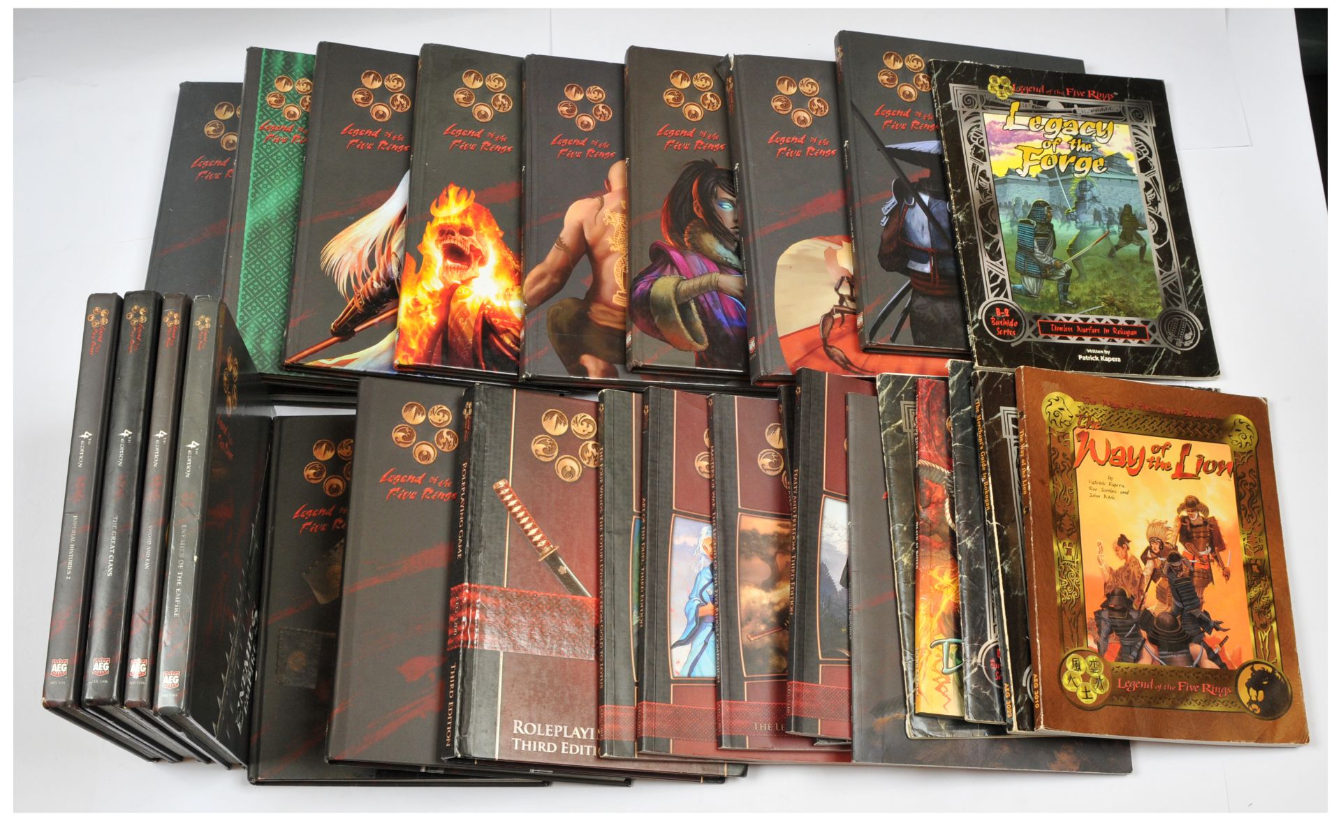Legends of the Five Rings RPG books x 27