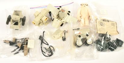 Kenner Star Wars vintage loose mini-rigs and vehicles x 6