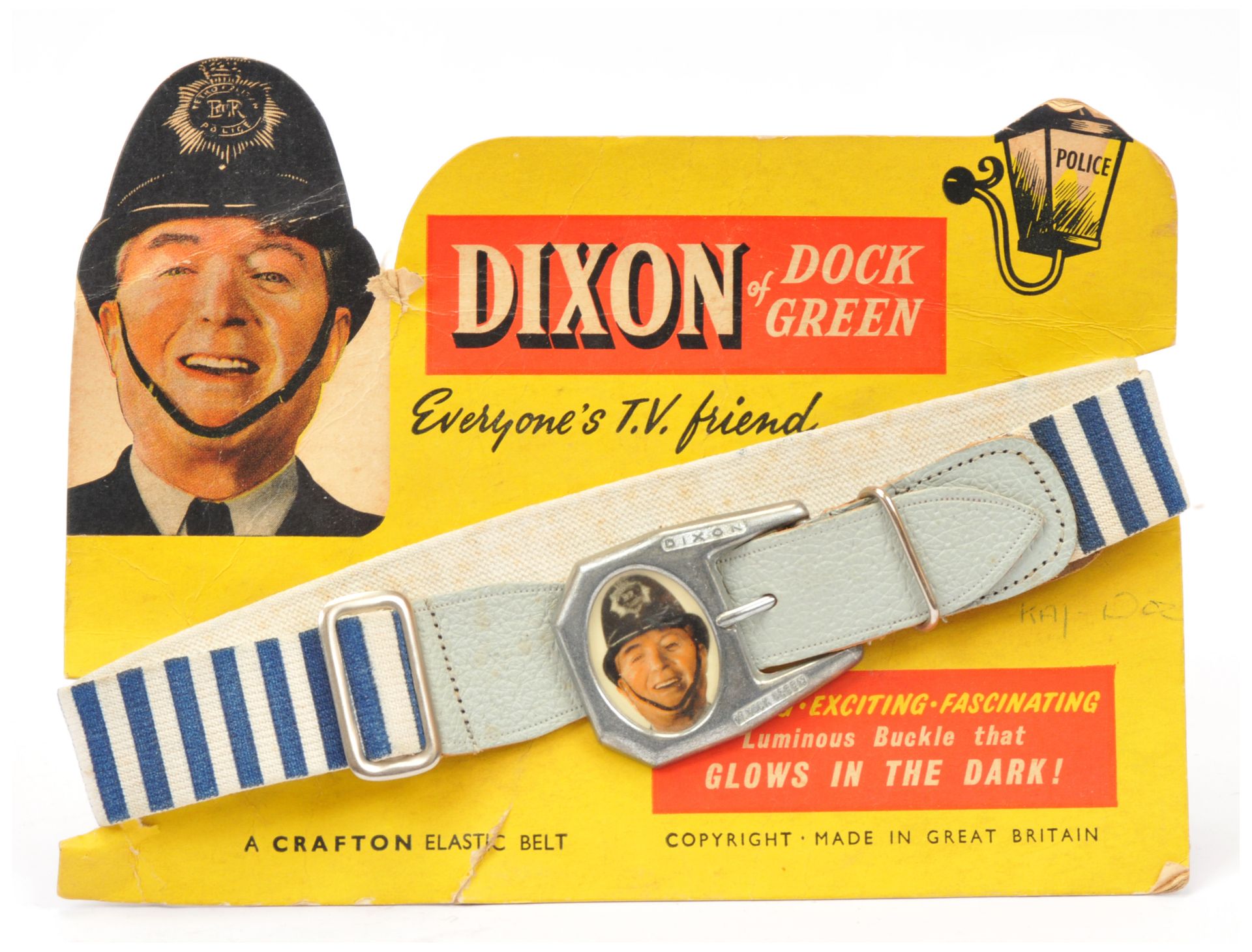 Crafton vintage Dixon of Dock Green elastic belt 