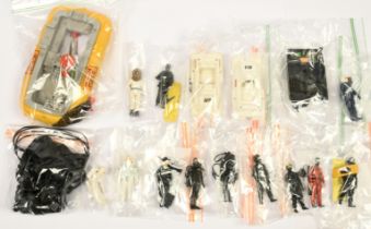 Large quantity of Palitoy Action Force and SAS vintage 3 3/4" figures and vehicles