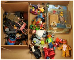 Quantity of The Muppets Figures and The Muppet Show accessories