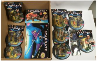 Hasbro Stargate action figures, vehicle and creature x10