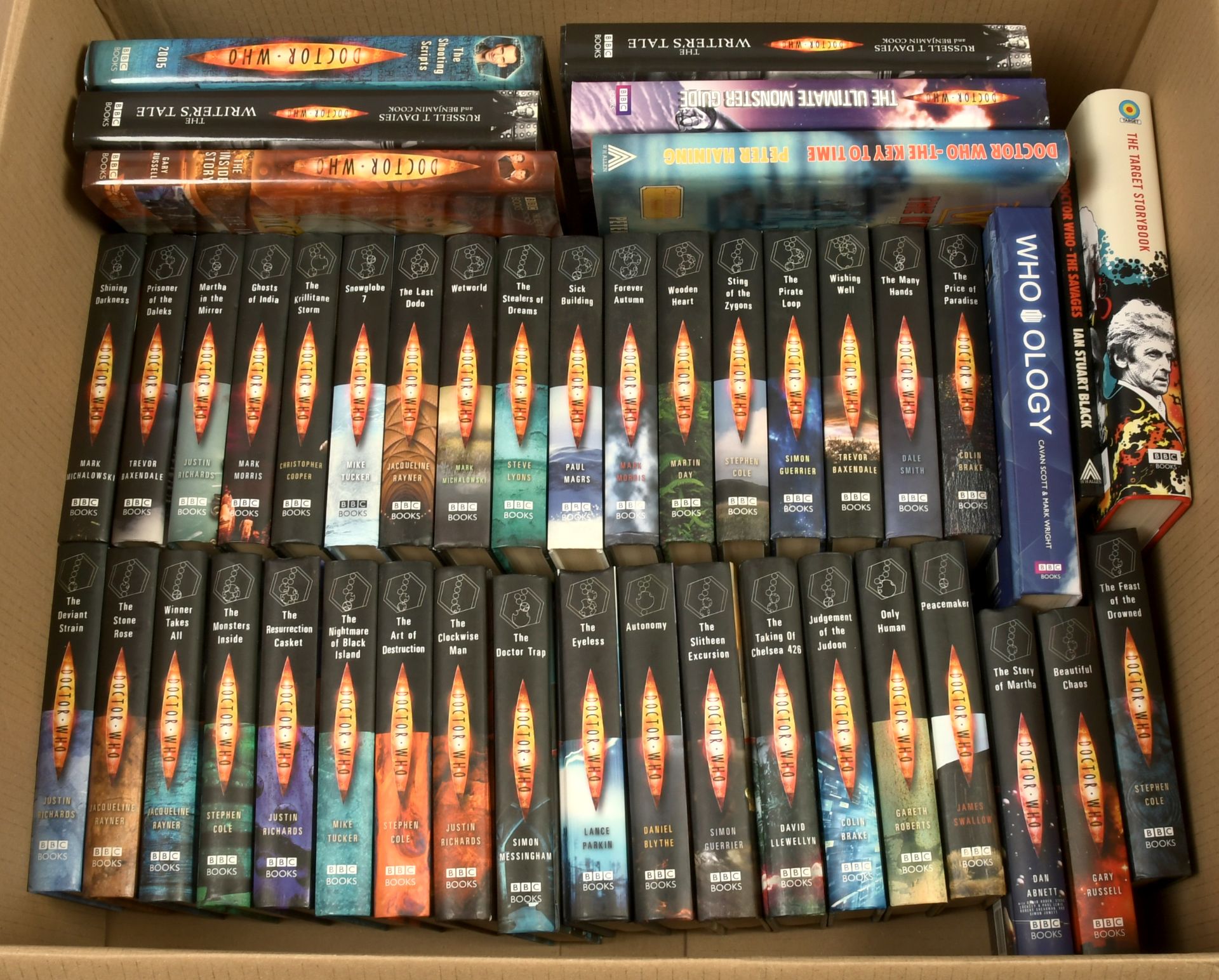 Large Quantity of Doctor Who related books and novels