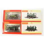 Hornby (China) pair of Peckett Industrial Tank locos 