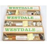 Westdale 0 Gauge trio of SR Coach kits 