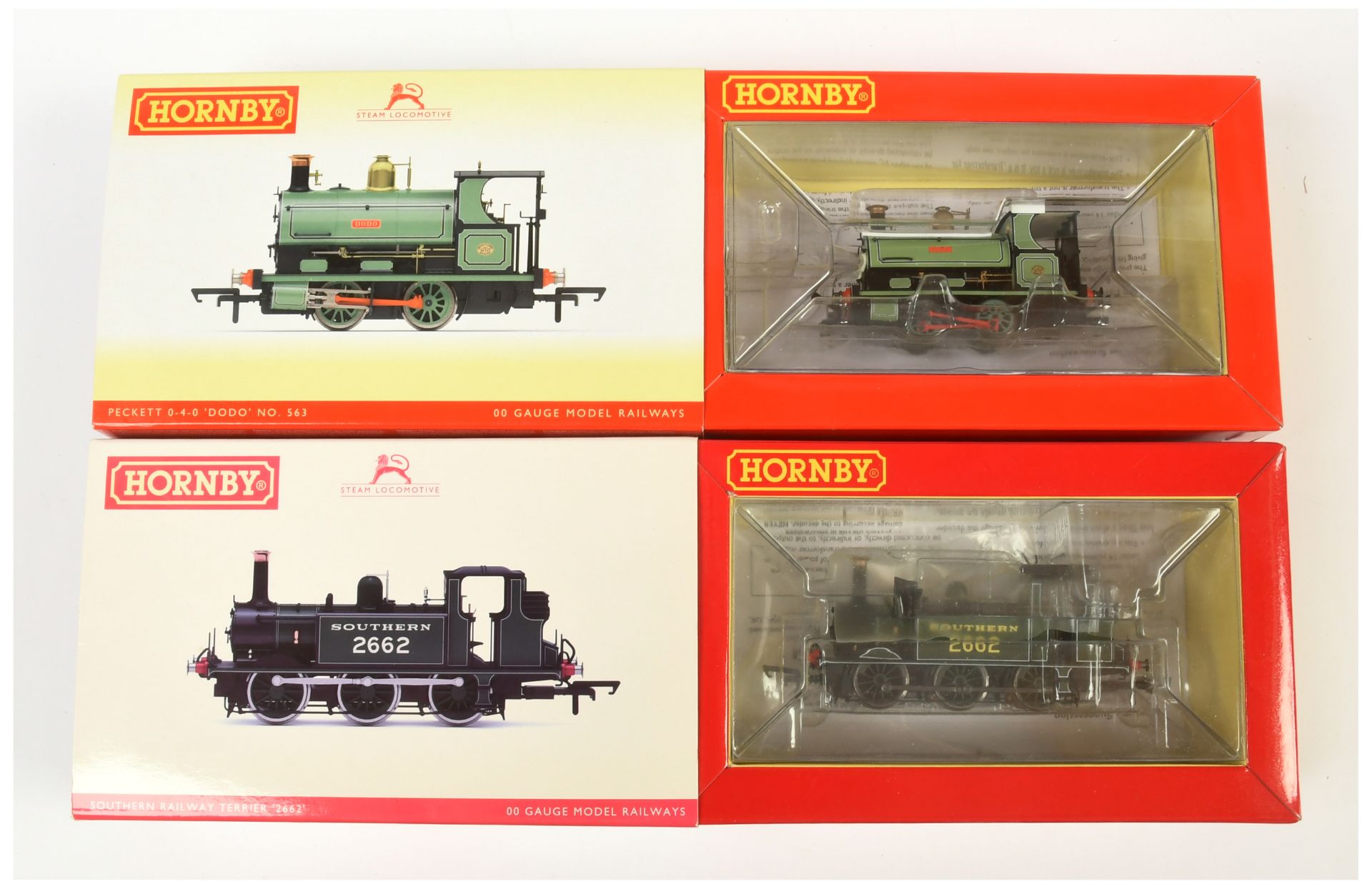 Hornby (China) Pair of Steam outline Locomotives