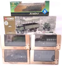 Corgi, Solido & Atlas. Boxed Military group