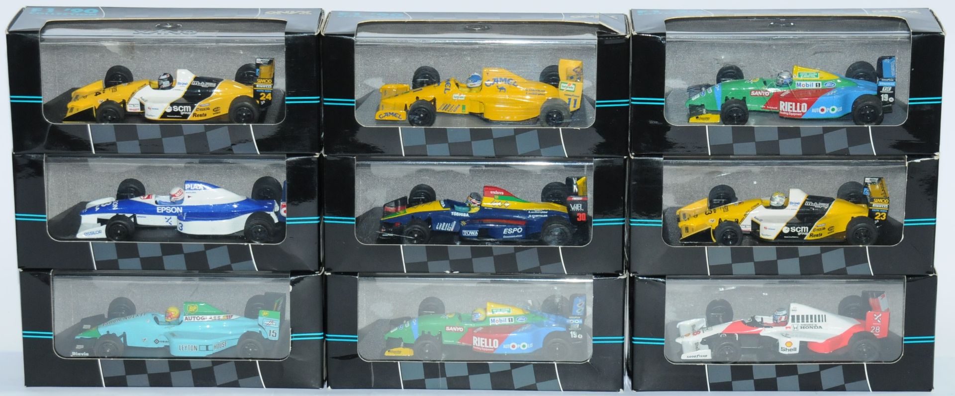 Onyx a boxed group of F1 1990 Collection Cars to include