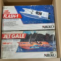 Nikko - A Boxed Pair Of Remote Contol Boats