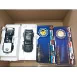 Franklin Mint, a boxed pair of 1:24 scale American Police Vehicles