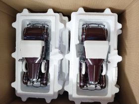 Franklin Mint, a partially boxed 1925 Hispano-Suiza “Kellner” models