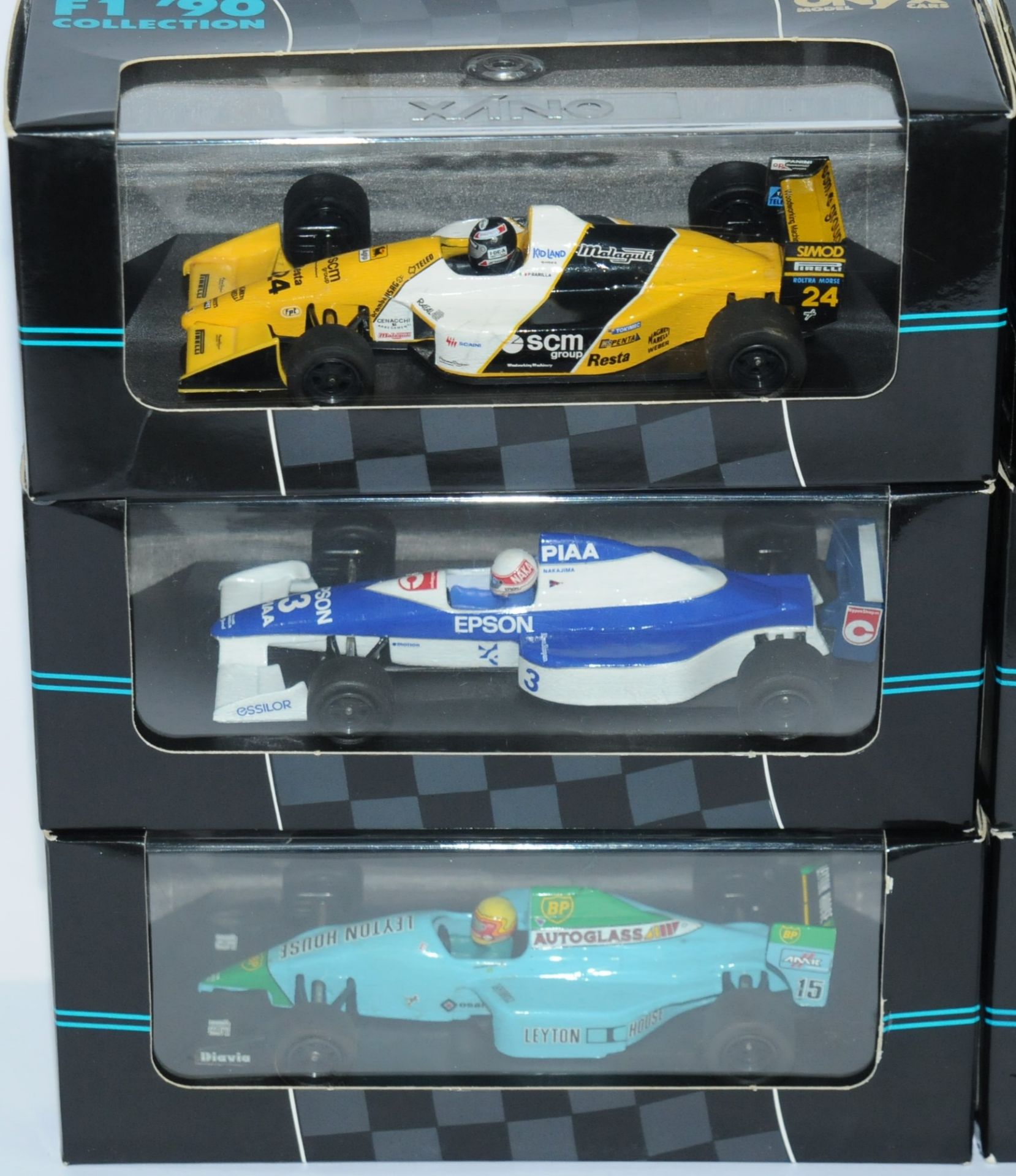 Onyx a boxed group of F1 1990 Collection Cars to include - Image 2 of 4