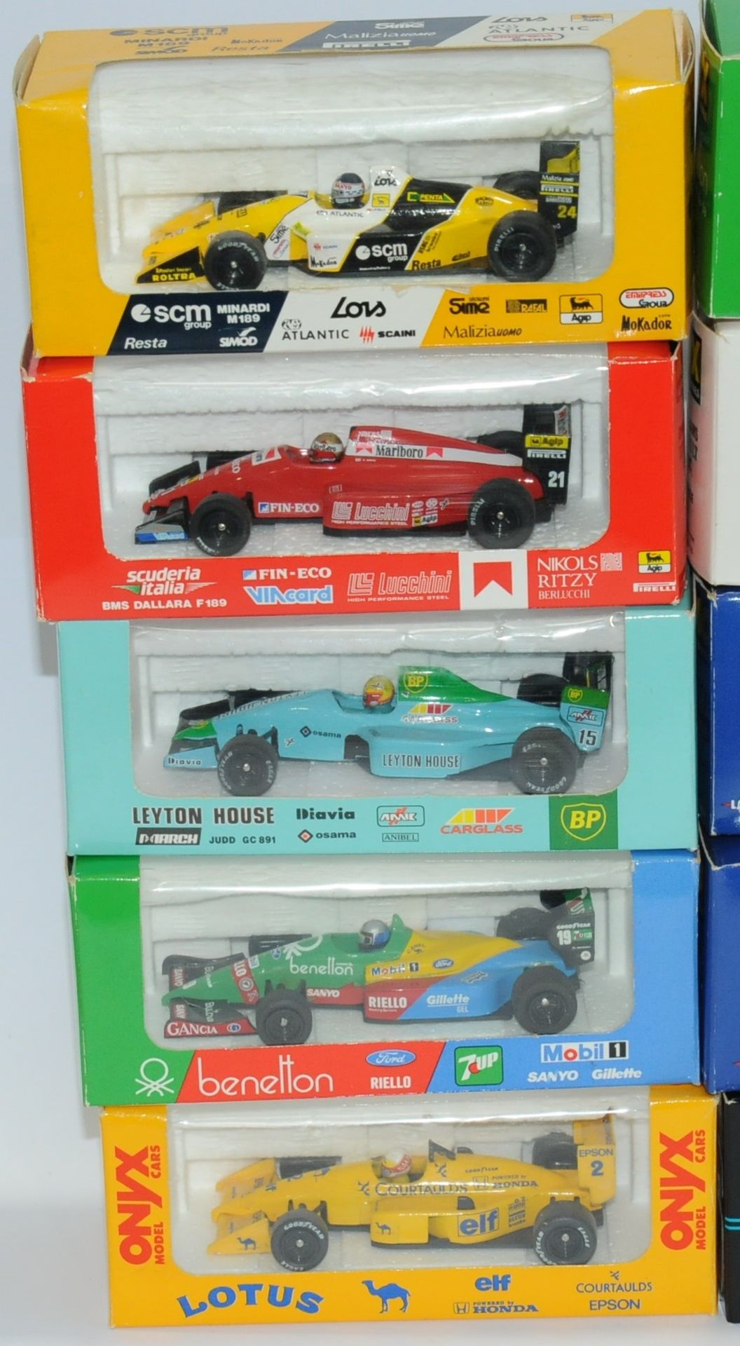 Onyx a boxed group of F1 cars to include  - Image 2 of 4