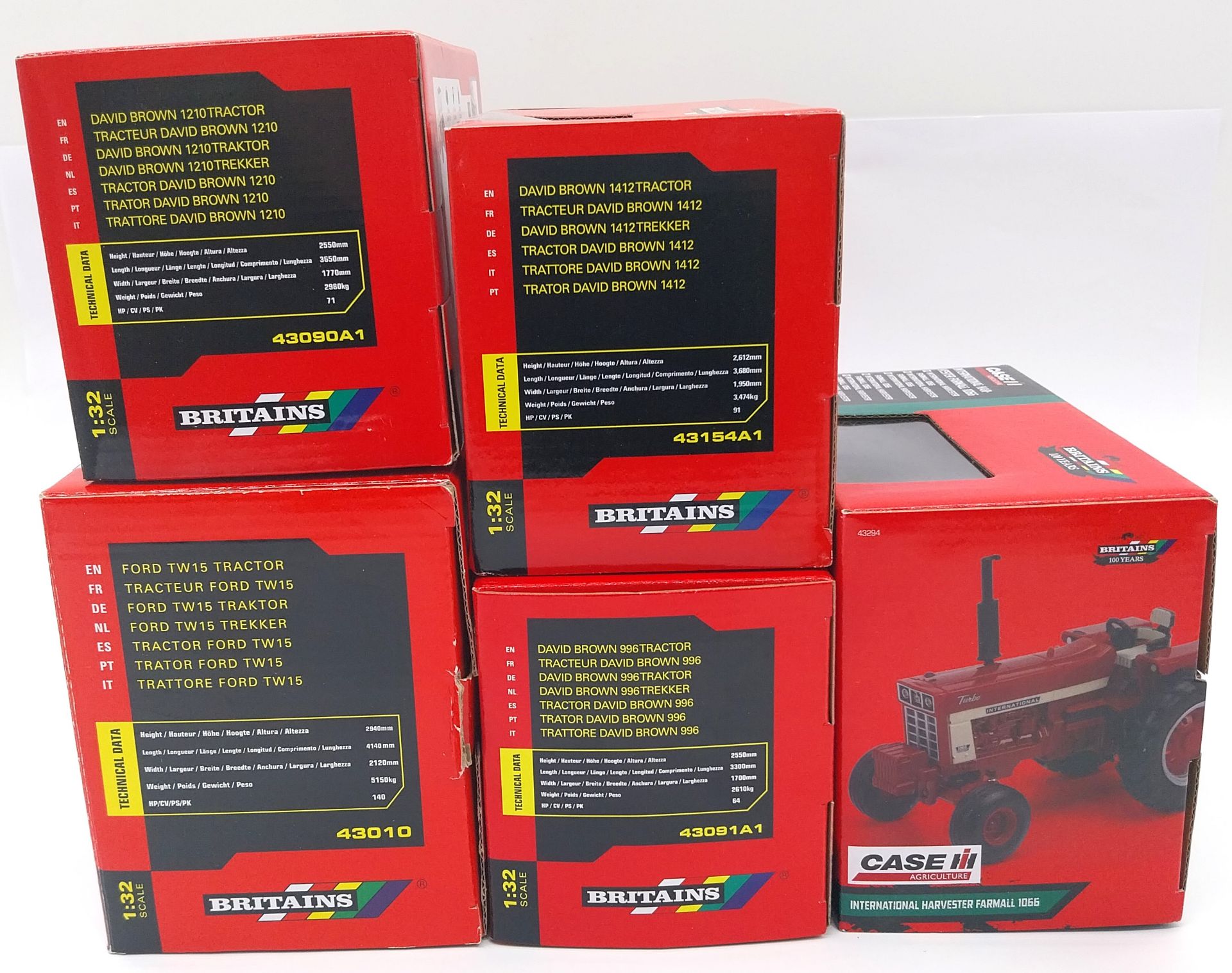 Britains, a boxed 1:32 scale Tractor - Image 2 of 2