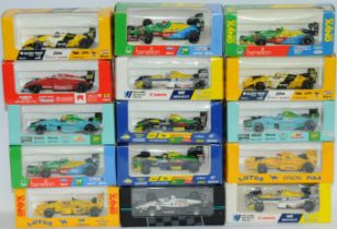 Onyx a boxed group of F1 cars to include 