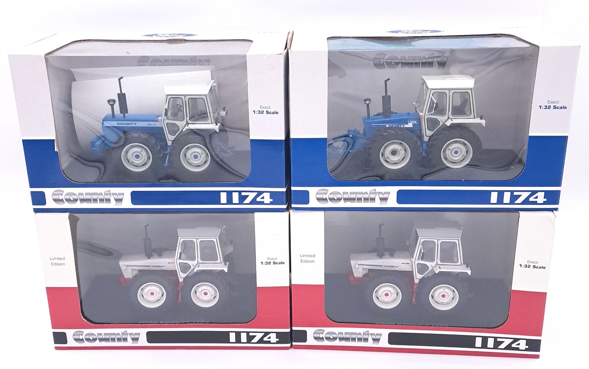 Universal Hobbies (County Series) boxed 1:32 scale Tractor group